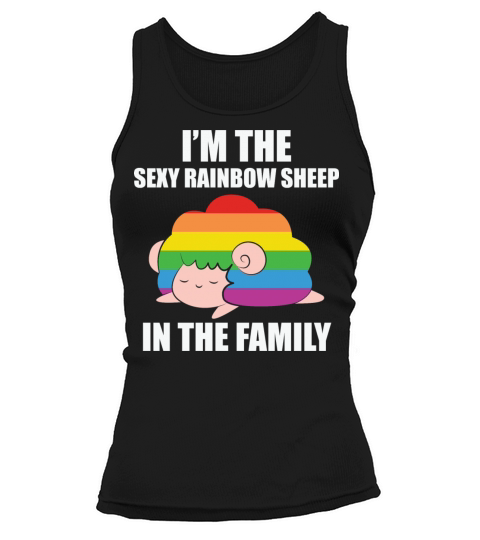 LBGT Flag Gay Pride Human Vintage Rainbow Tank top Woman