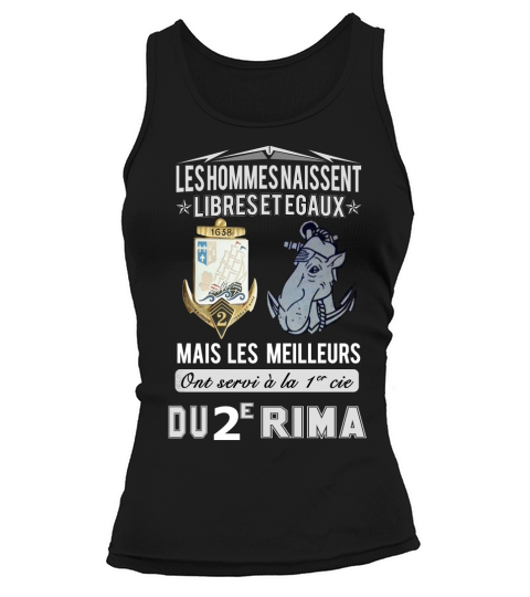 Les meilleurs hommes ont servi à la 2 RIMA Tank top Woman