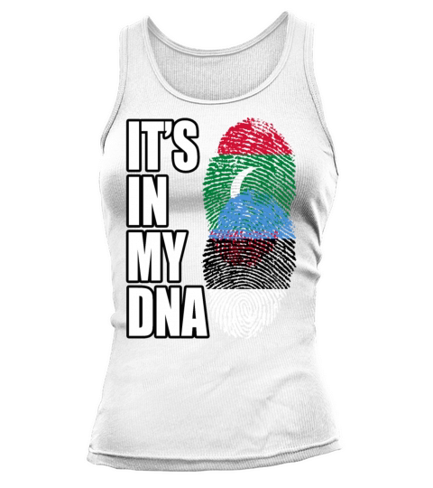 Maldivian And Estonian Mix Heritage DNA Flag Tank top Woman