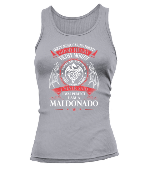 MALDONADO Good Heart Name Shirts Tank top Woman