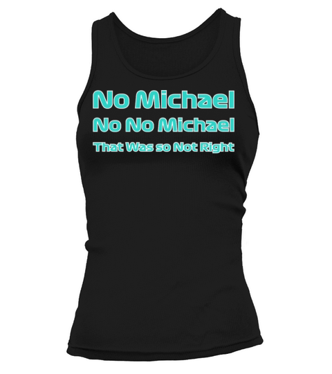 No No Michael Classic T Shirt Tank top Woman