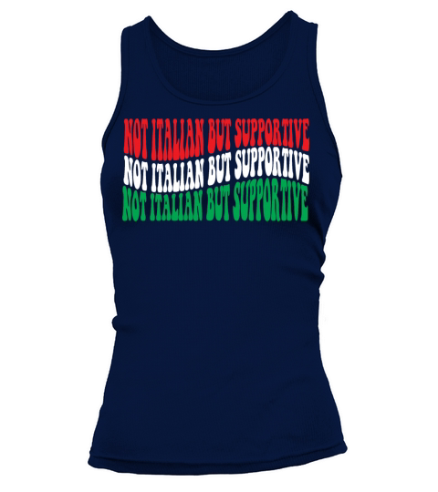 not italian but supportive Tank top Woman