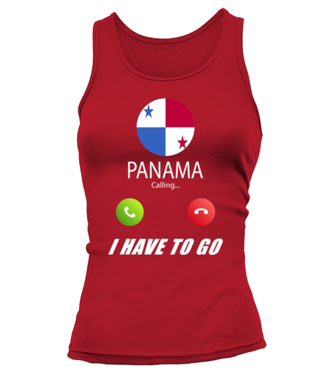 Panama is calling Is calling Flag Saying Tank top Woman