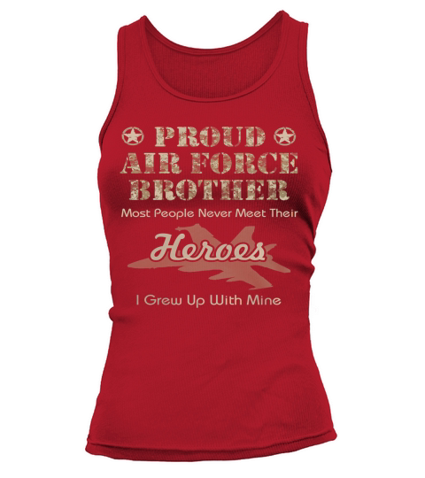 Proud Air Force Brother Tank top Woman