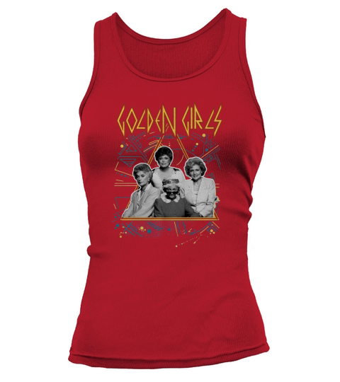 The Golden Girls Def Leppard Tank top Woman