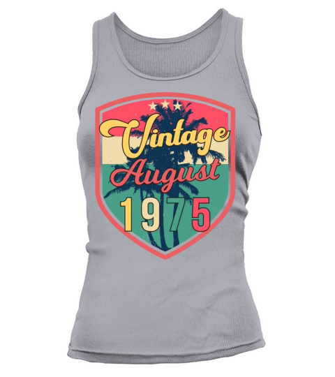 Year Of Construction 1975 In August Tank top Woman