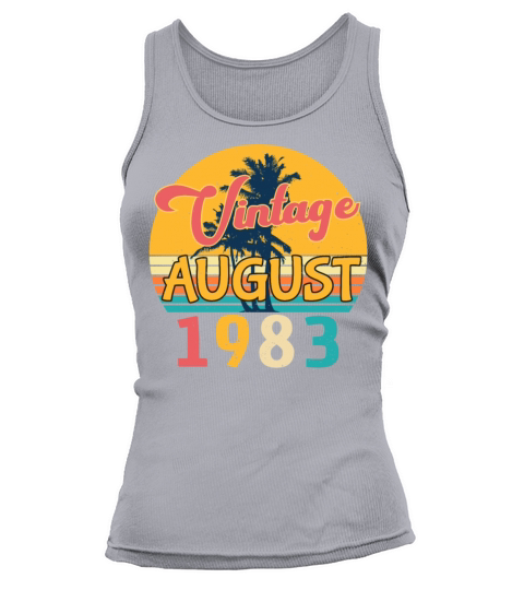 Year Of Construction 1983 In August Tank top Woman