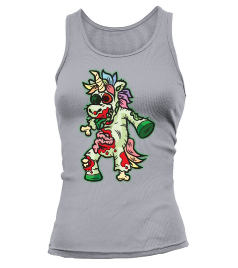 Zombie Unicorn Tank top Woman