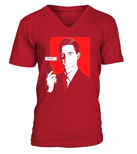 Agent Cooper (Twin Peaks) T-Shirt V-Neck T-shirt