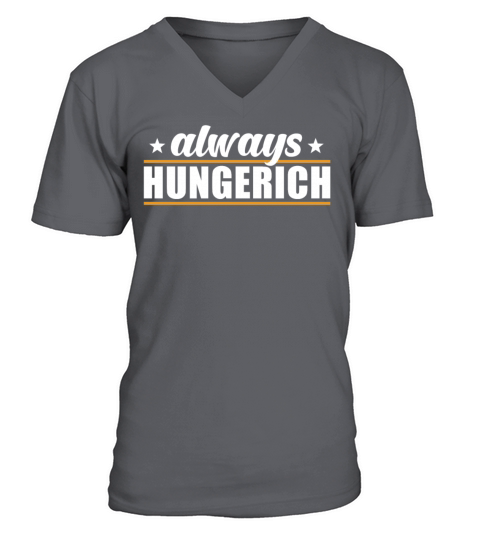 Amish Always Hungerich V-Neck T-shirt