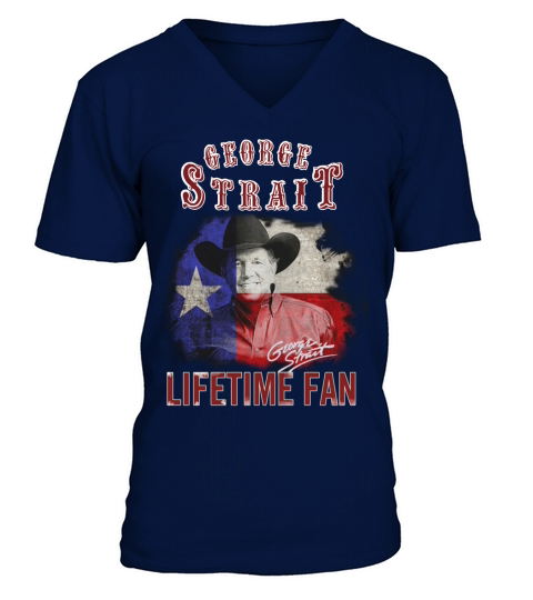 George Strait T-shirt V-Neck T-shirt