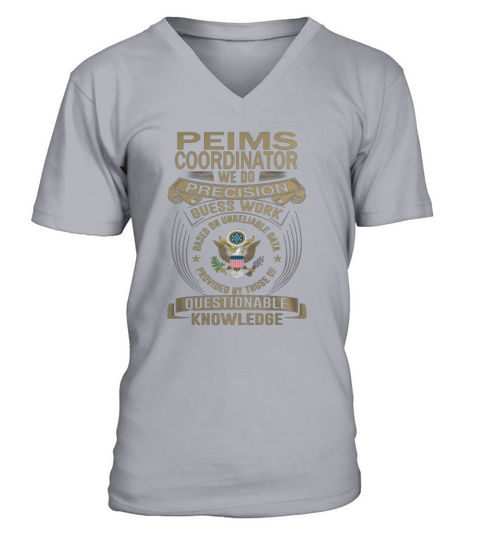 PEIMS COORDINATOR Wedo V-Neck T-shirt