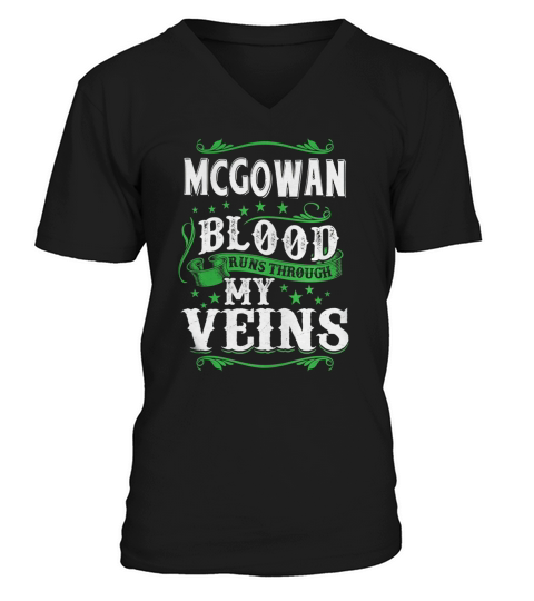 Proud To Be MCGOWAN Tshirt V-Neck T-shirt