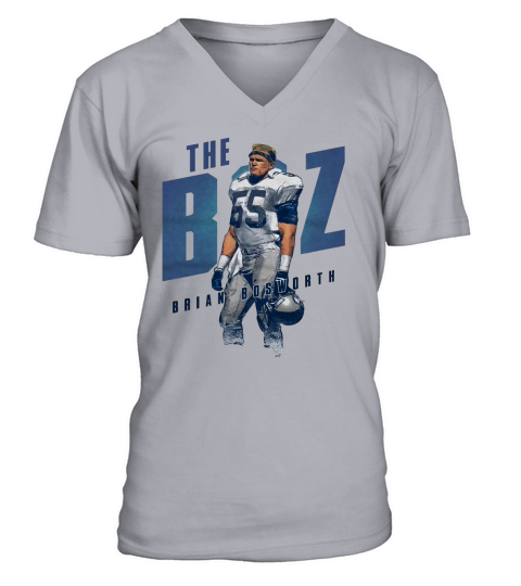 The Brian Bosworth Boz Football Sport V-Neck T-shirt