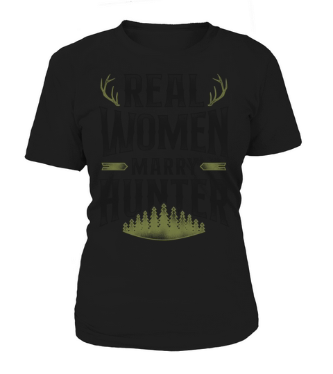 Buck Deer Hunting Hunter Marriage Women's T-Shirt