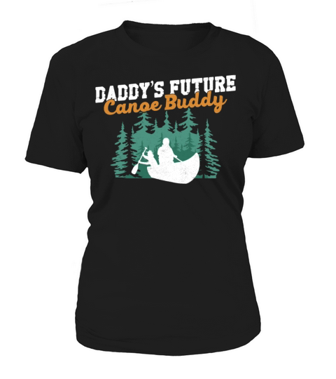 Canoe Canoeing Father Dad Son Women's T-Shirt