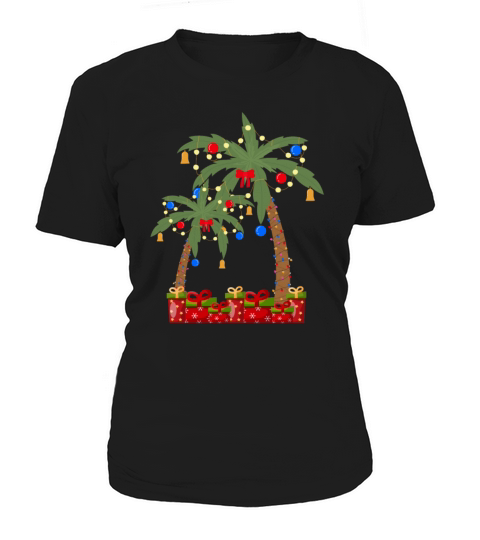 Chistmas Season Palm Trees Women's T-Shirt