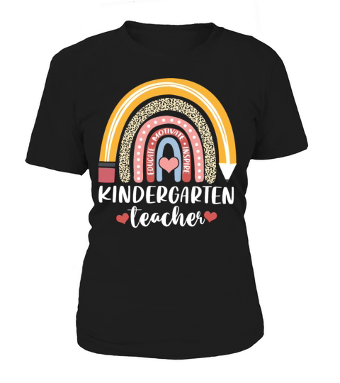Educate Motivate Inspire Kindergarten Teacher Women's T-Shirt