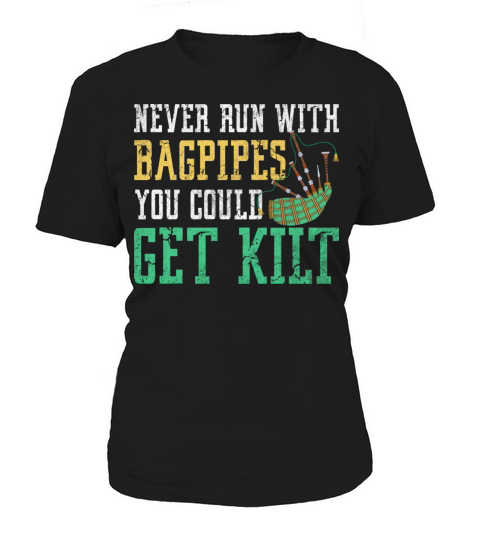 Green Kilt Graphic Women's T-Shirt