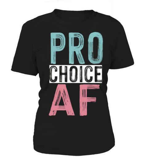Pro Choice AF Reproductive Rights US Flag 4th july Women's T-Shirt