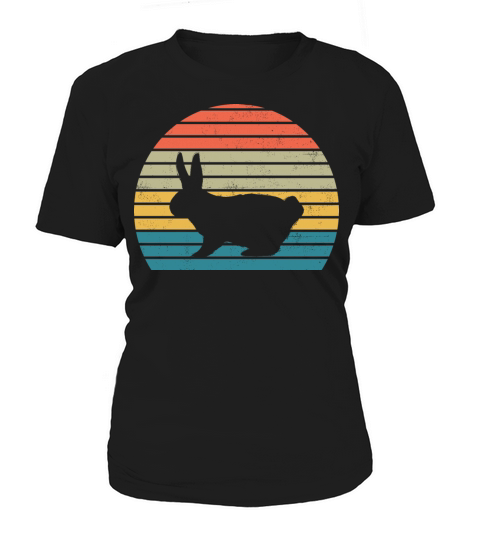 Rabbet Lover Retro Vintage Farm Animals T Shirt Women's T-Shirt