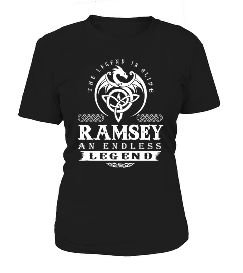 RAMSEY The Legend Is Alive RAMSEY An Endless Legend ColorWhite Women's T-Shirt