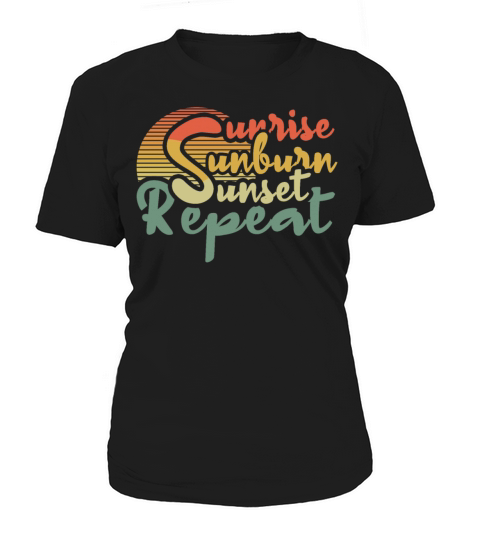 Retro Vintage Sun Beach 2022 Tropical Hello Summer Women's T-Shirt