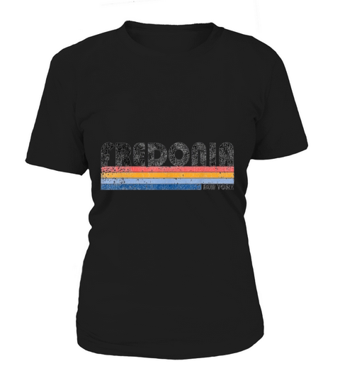 Vintage 1980s Style Fredonia New York T Shirt Women's T-Shirt