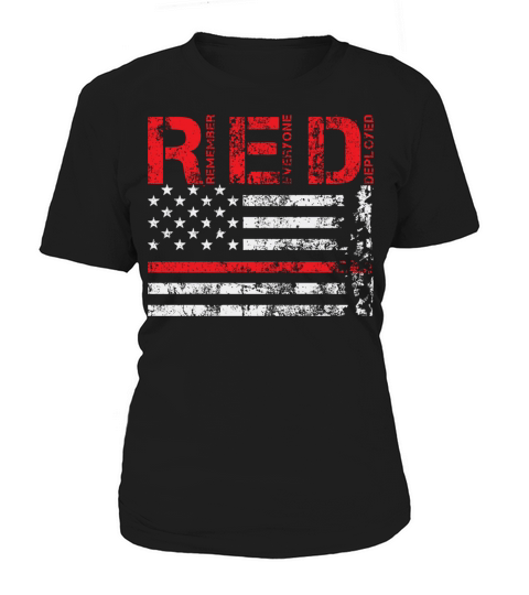 Vintage Remember Everyone Deployed Flag Women's T-Shirt
