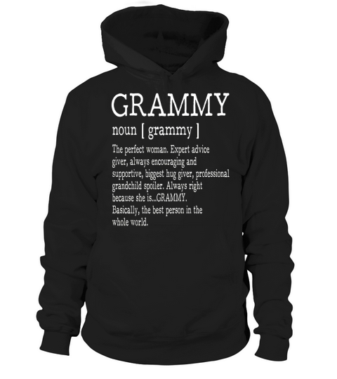 Grammy Definition Grandma Mother Day Gifts Women T-Shirt Hoodie Unisex