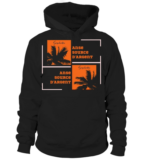 Seychelles Indian Ocean vintage sunset souvenir Hoodie Unisex