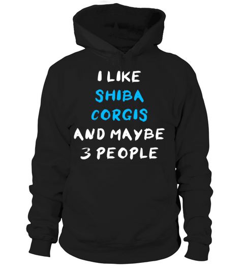 Shiba Corgi Funny Hoodie Unisex