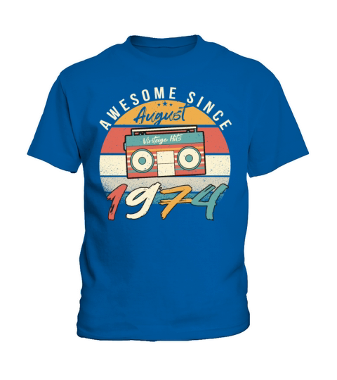 1974 July Vintage Kids T-Shirt
