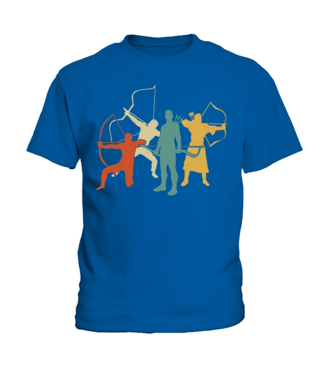 Archery Bow Archer Retro Vintage Kids T-Shirt