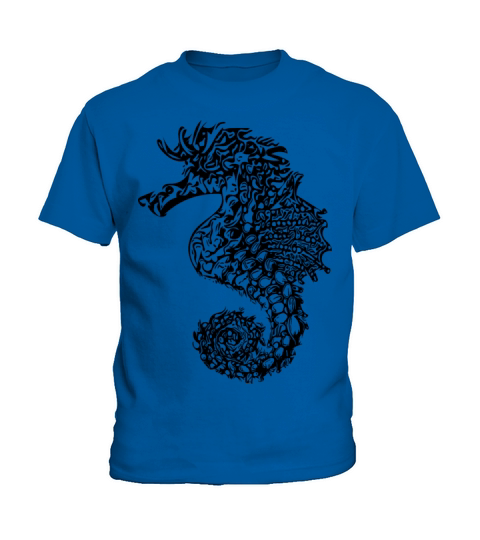 Cute Seahorses - Cool Vintage Seahorse Kids T-Shirt