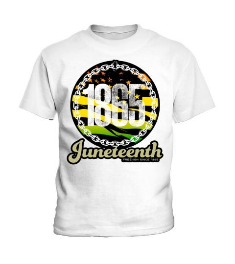 Juneteenth Chain Break Black History June Vintage Kids T-Shirt