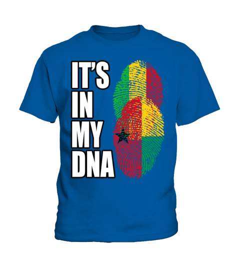 Malian And Georgian Mix Heritage DNA Flag Kids T-Shirt