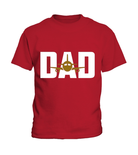 Mens Pilot Dad Airplane Couple Family Father Matching T Shir Kids T-Shirt