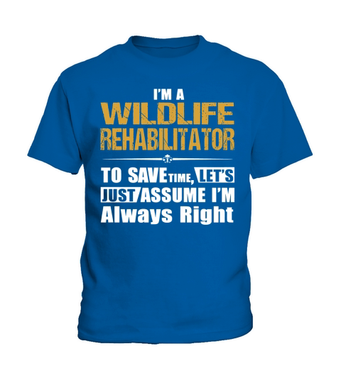 WILDLIFE REHABILITATOR Kids T-Shirt