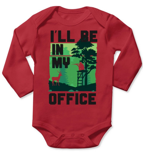 Buck Deer Hunting Hunter Vintage Long Sleeve Baby One-Piece