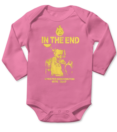 Chester Bennington In The End Tshirt Chester Bennington Shirt Long Sleeve Baby One-Piece
