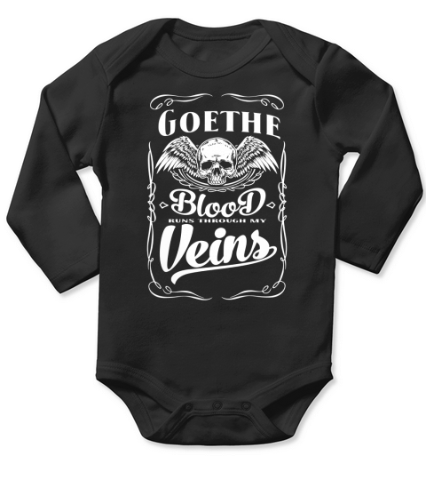 Funny Vintage Tshirt for Goethe Long Sleeve Baby One-Piece