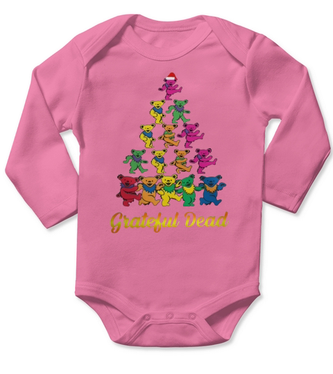 Grateful dead bears shirt Long Sleeve Baby One-Piece