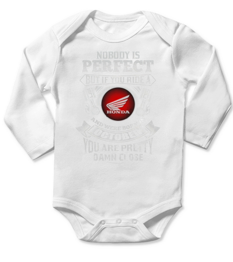 HONDA OKTOBER Long Sleeve Baby One-Piece