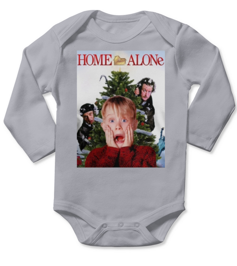 Macaulay Culkin Home Alone Kevin McCallister Christmas shirt Long Sleeve Baby One-Piece
