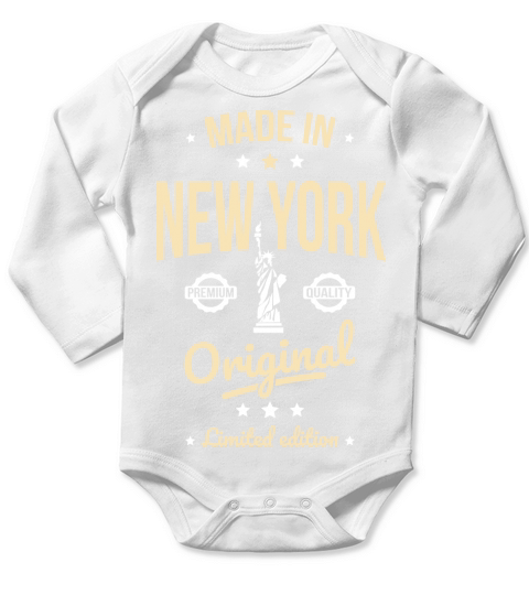 Made in New York - Original - Limited edition Long Sleeve Baby One-Piece