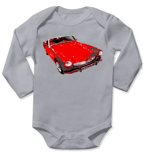 MG Midget Shirt LIMTED EDITION Long Sleeve Baby One-Piece