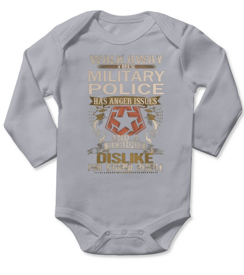 MILITARY POLICE Wakaway Long Sleeve Baby One-Piece