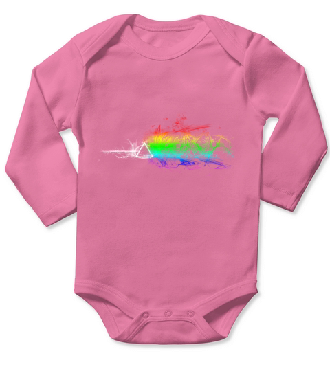Pink Floyd-The Dark Side Of The Moon shirt Long Sleeve Baby One-Piece