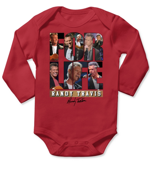 RANDY TRAVIS Long Sleeve Baby One-Piece